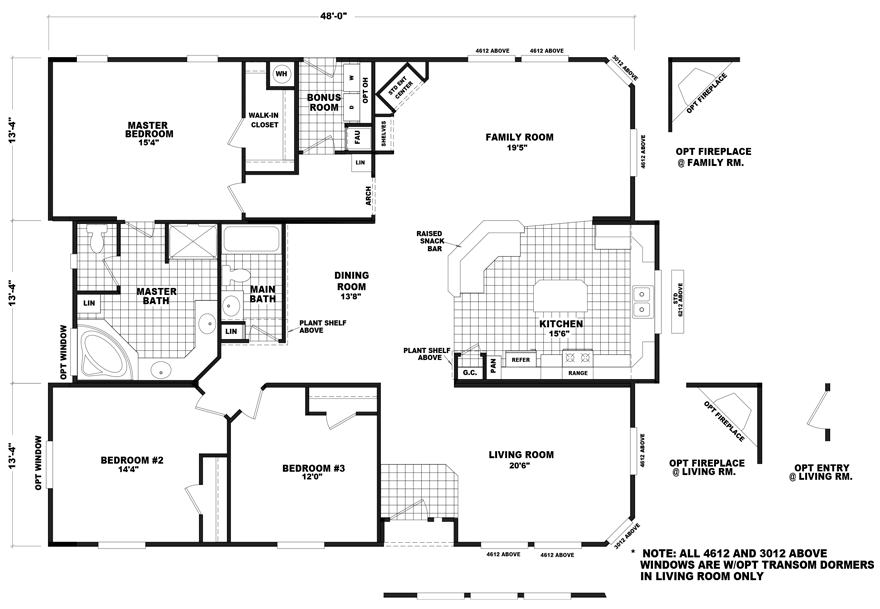 Trimont 40 X 48 1909 sqft Mobile Home Factory Select Homes